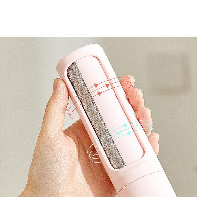 2-1 Reusable Pet Hair Remover Brush Lint Roller Portable Effective Self Cleaning Tool for Cat Dog Fur Hair Dust Removal Brush Shipping included