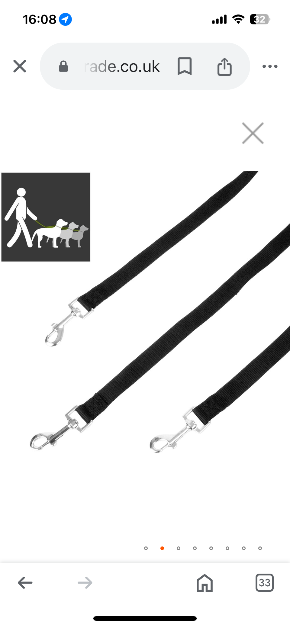 Dog Lead Triple Attachment