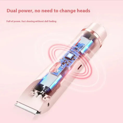 2-in-1 Women's Electric Hair Remover