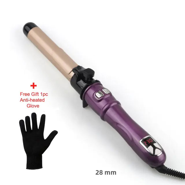 25/28/32mm Ceramic Barrel Hair Curlers Automatic Rotating