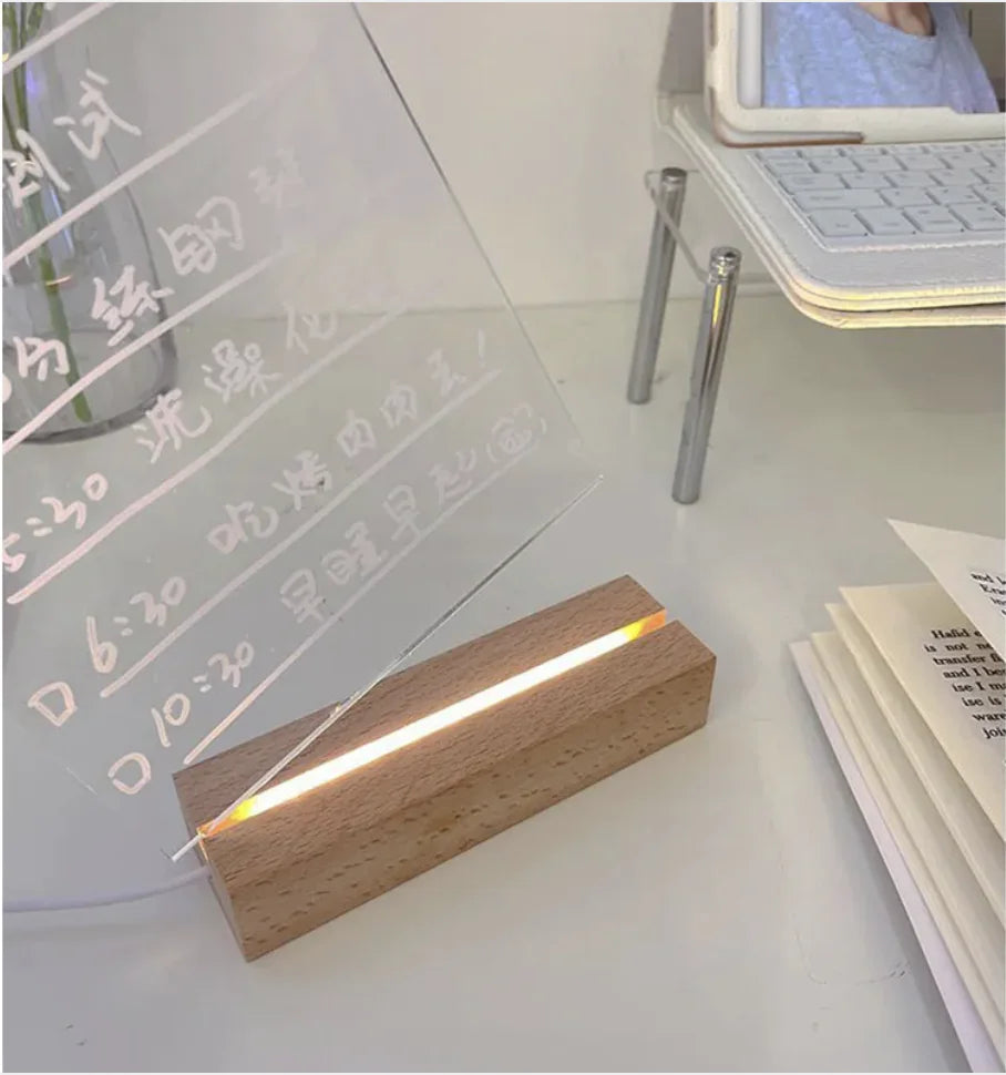 DIY Memo Night Light with Daily Planner