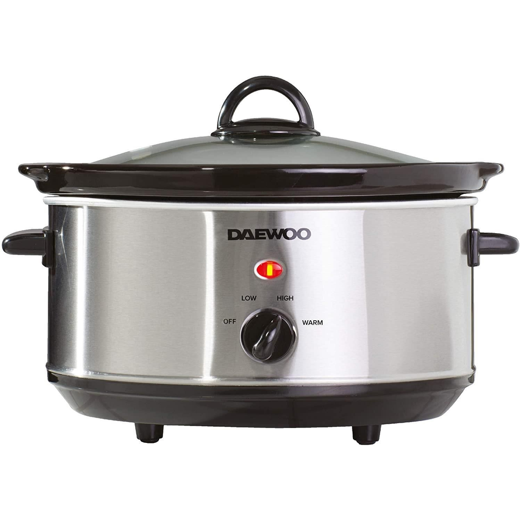 Daewoo 3.5L Slow Cooker Stainless Steel- SDA1364